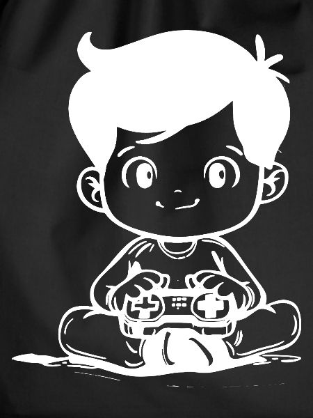 Videospiele Kinder Zeichnung