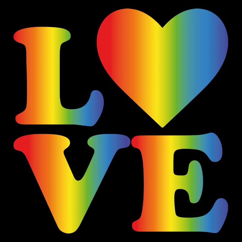 Love LGBT Rainbow