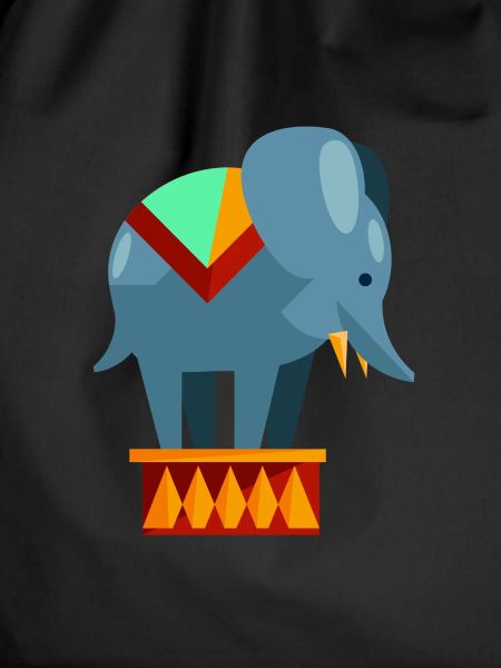 Circus elephant