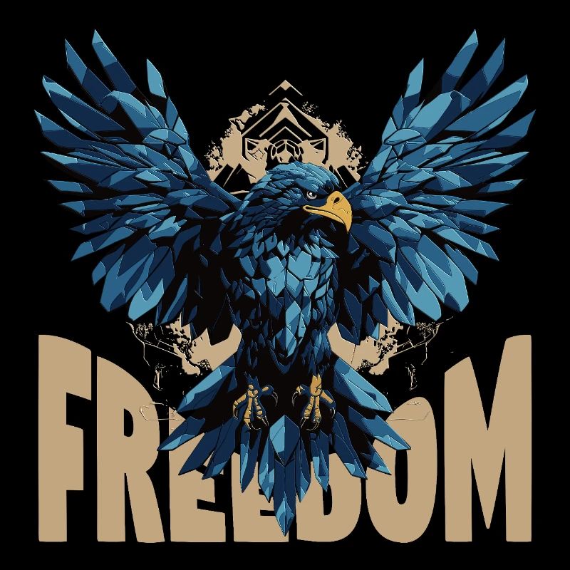 Freedom Eagle libre comme un oiseau