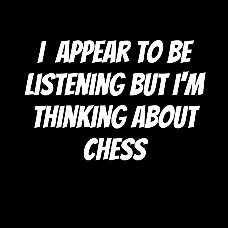 drôle d’échecs en pensant aux échecs