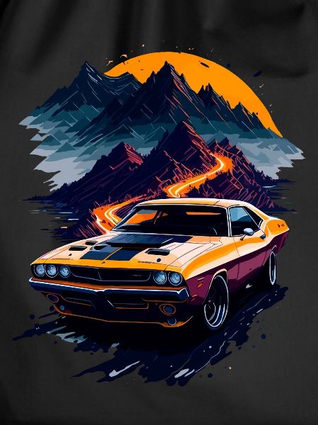 Classic sports car