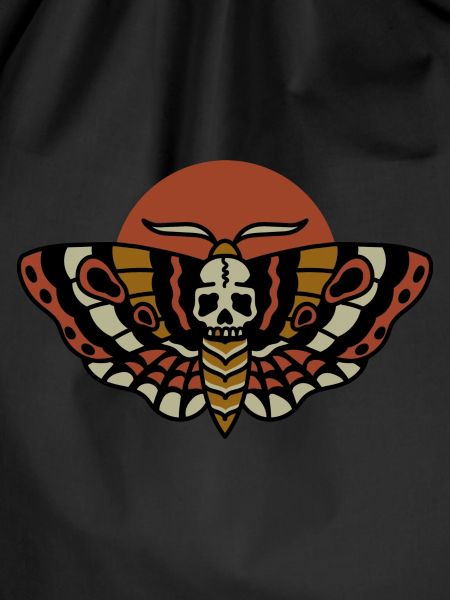 Old school tattoo moth