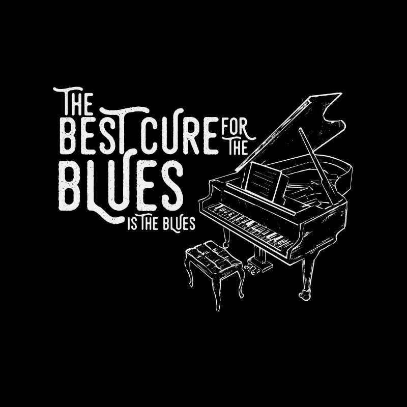 Blues piano