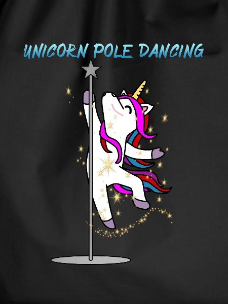 Einhorn Pole Dancing