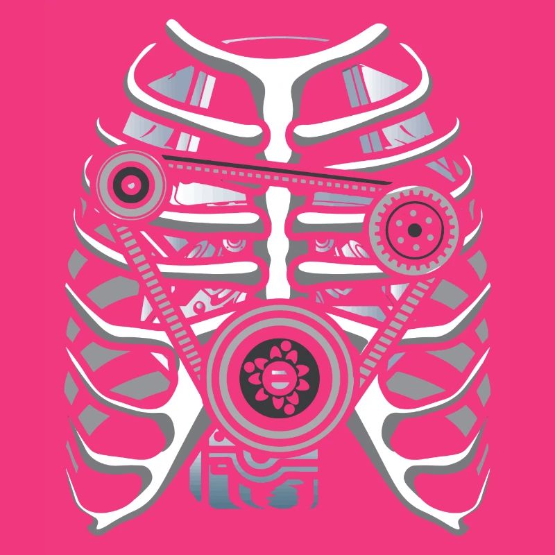 Skeleton mechanic auto engineer