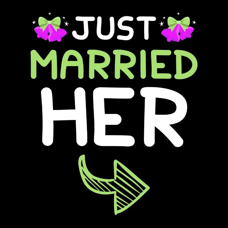 Just Married Her Wedding