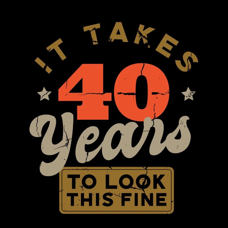 40e anniversaire rétro 40 ans