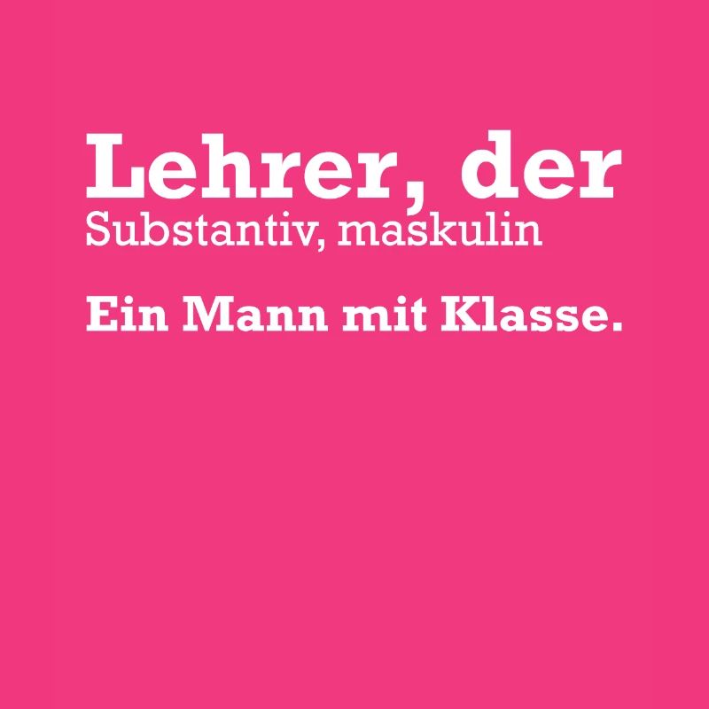 Lehrer Ein Mann mit Klasse