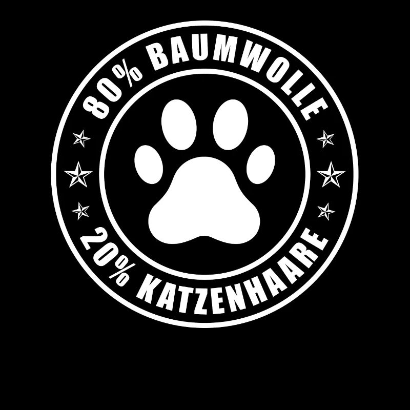 80% Baumwolle 20% Katzenhaare -