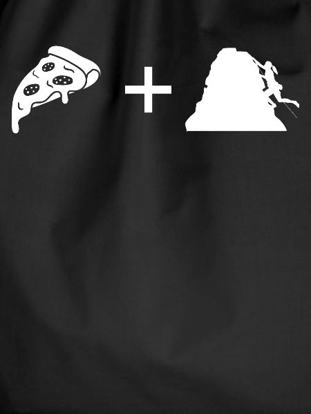 Pizza - Female climbing -
