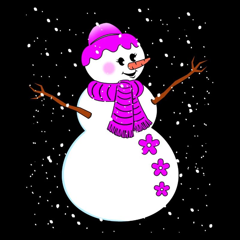 Schneemann Dame