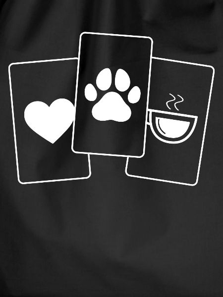 Heart - Coffee - Dog Paw -