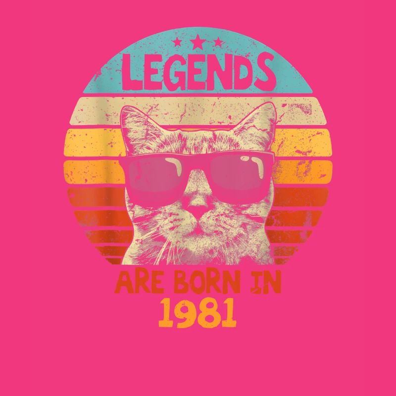 Die Legenden wurden 1981 geboren Jubiläumsgeschenk
