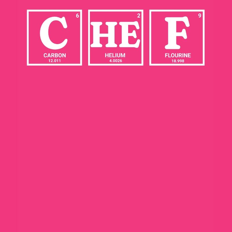 Conception d’éléments chimiques CHEF