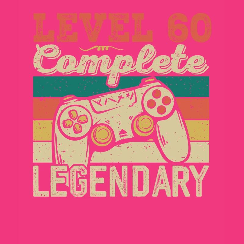 Level 60 Complete, 60th Birthday Gift