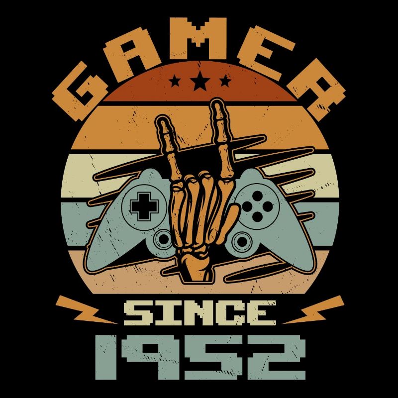 Gamer seit 1952 - Gaming Geburtstagsgeschenk 1952