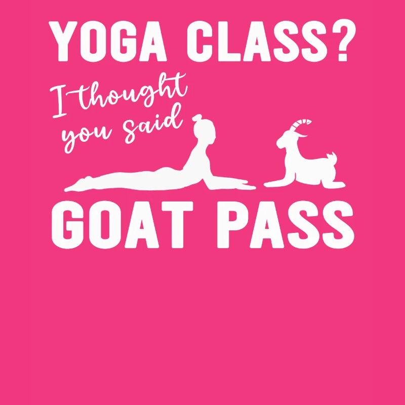 Yoga-Kurs oder Ziegenpass