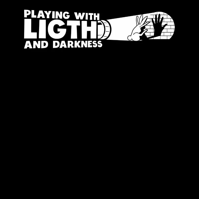 Playing With Light And Darkness Shadow