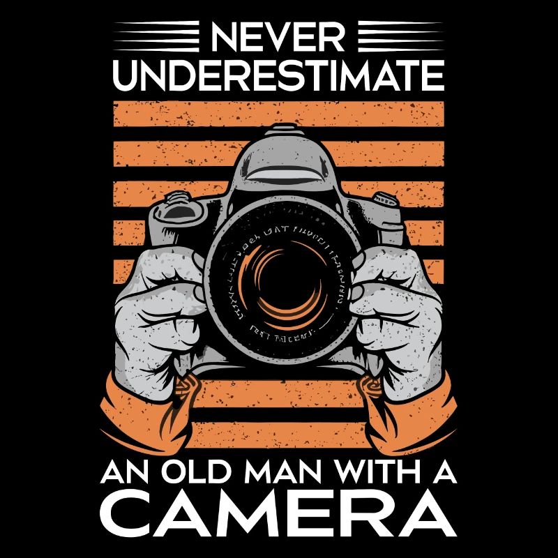 Never underestimate an old man with a camera