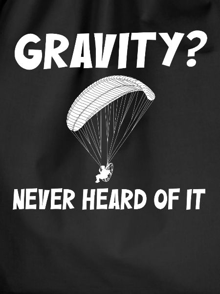 Lustiges Paramotor Gravitations-Meme