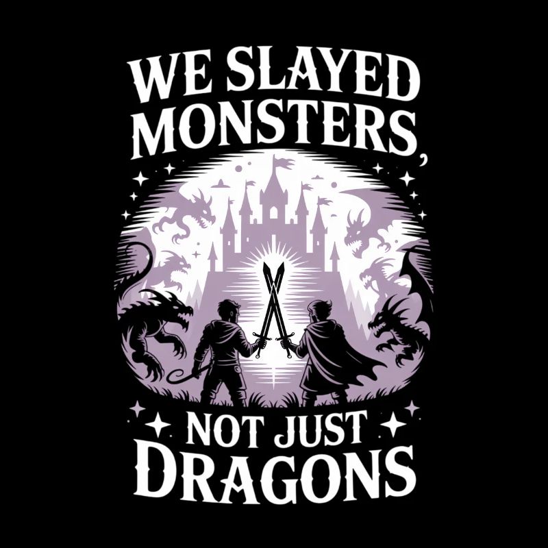 Episches heroisches Design mit Drachen