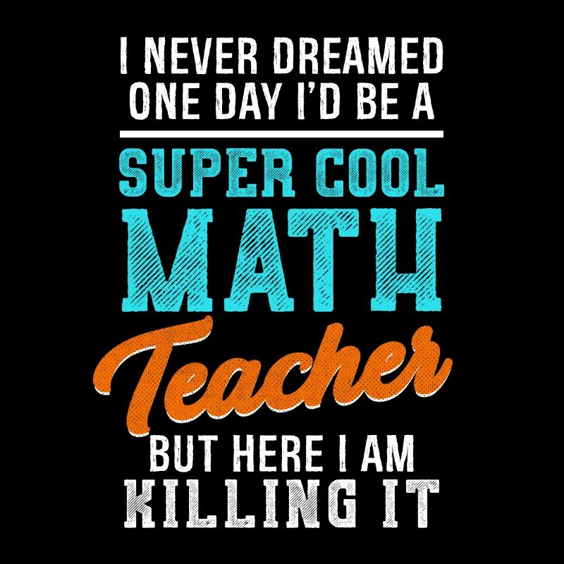 Thé de professeur de maths cool Cadeau de professeur fantastique