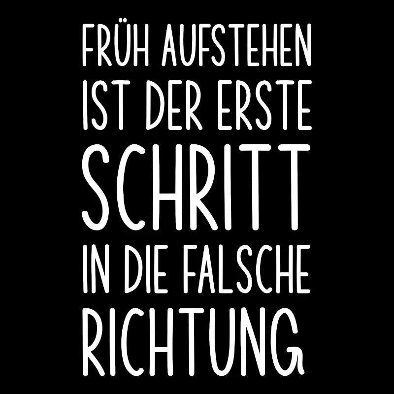 Morgenmuffel Langschläfer Nachteule lustige Spruch
