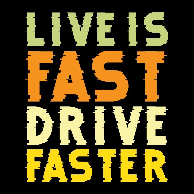Live est plus rapide pilote, plus rapide - voiture de course