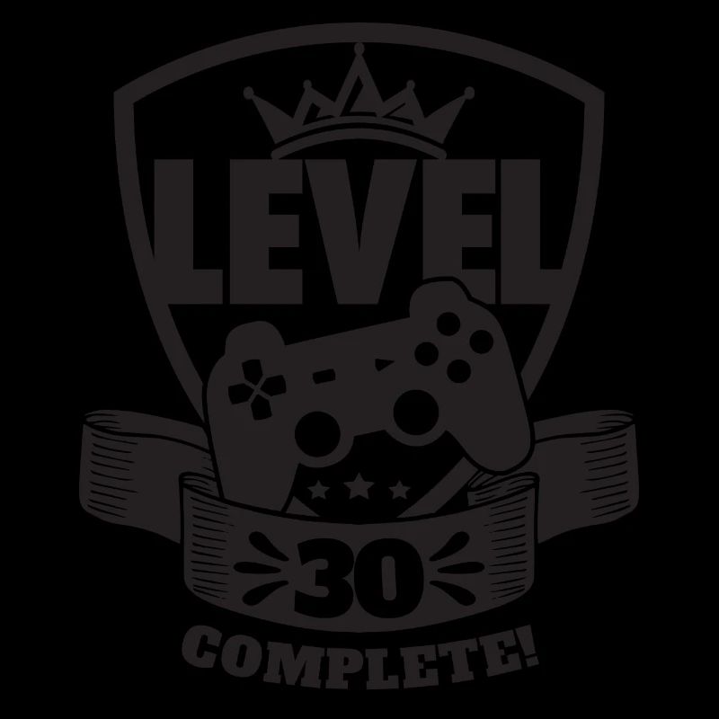 Niveau 30 Cadeau d’anniversaire complet 30 ans