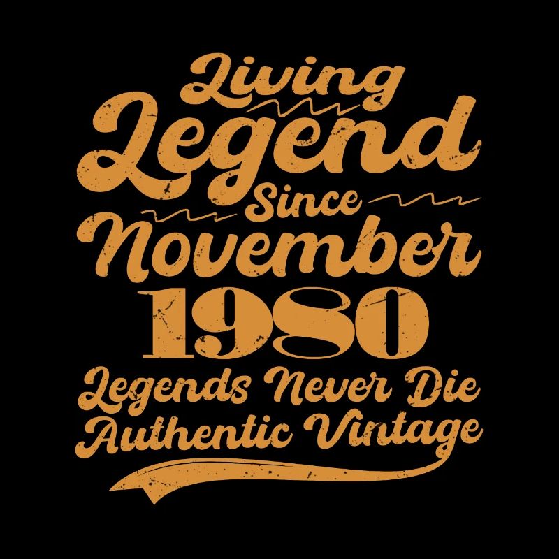 Es war einmal eine Legende. November 1980 Geburts