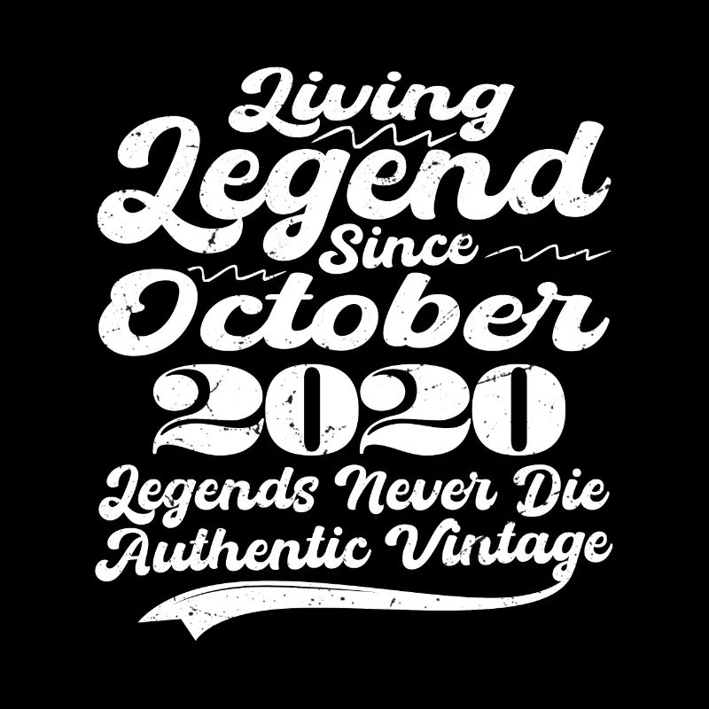 Once upon a time there was a legend. October 2020 Birth