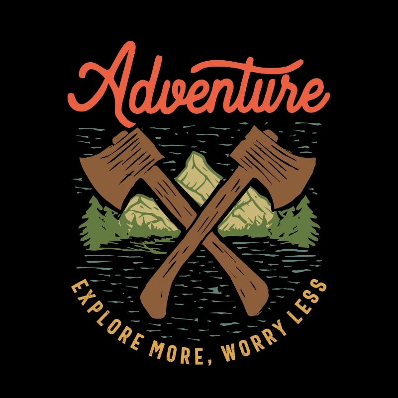 Explore More, Worry Less - Inspirational Quote