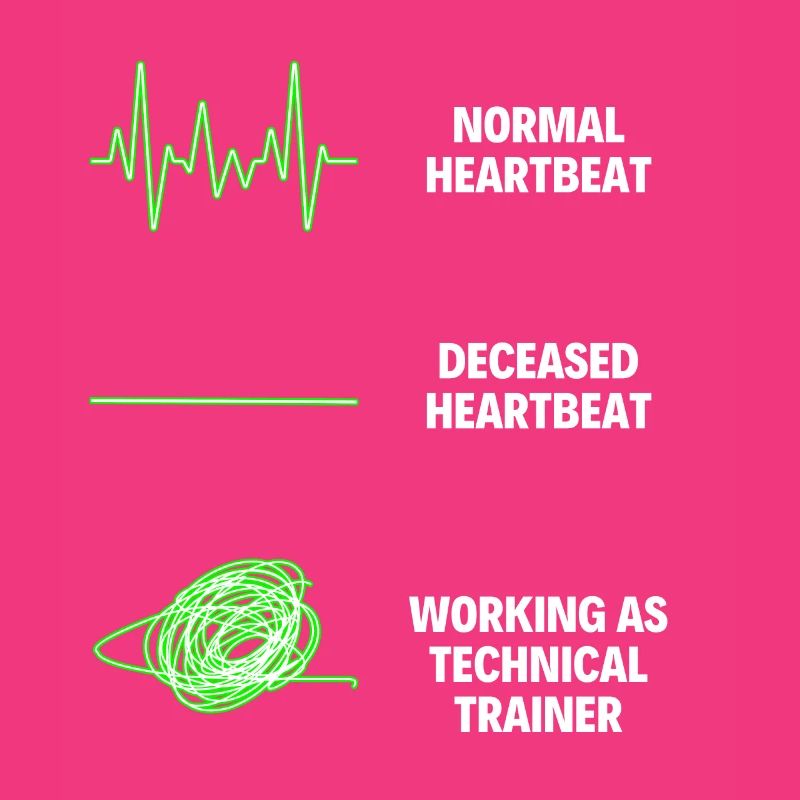 Technical Trainer Worker Funny Technical Trainer