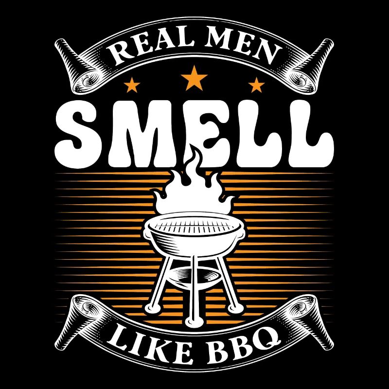Echte Männer Riechen Nach Bbq