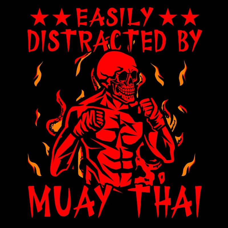 Facilement distrait par le Muay Thai