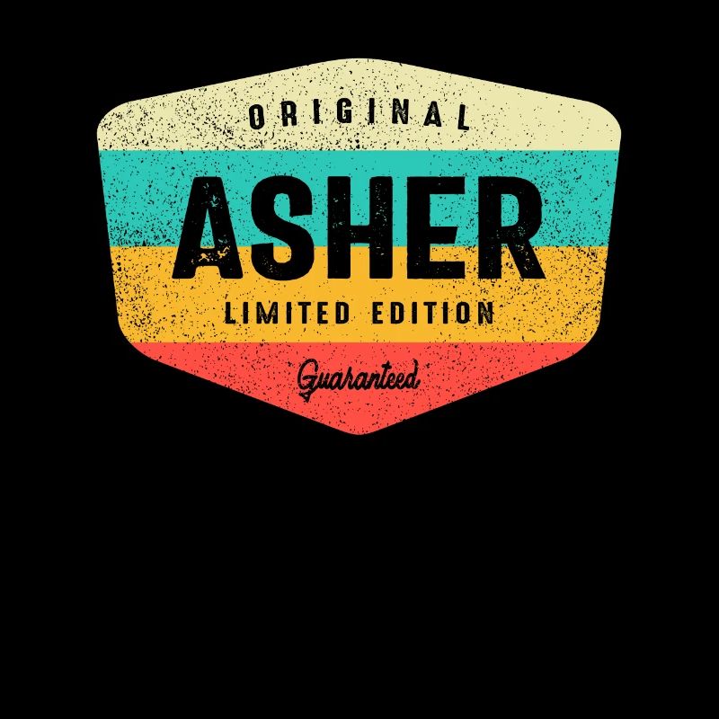 Asher Personalisierter Name - Asher