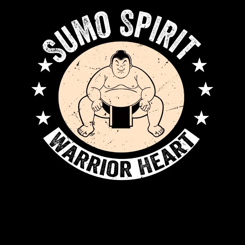 Sumo-Geist-Krieger-Herz