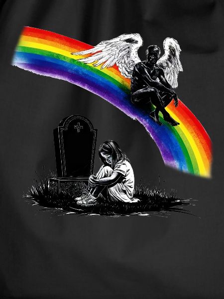 Daughter Dad Mourning Angel