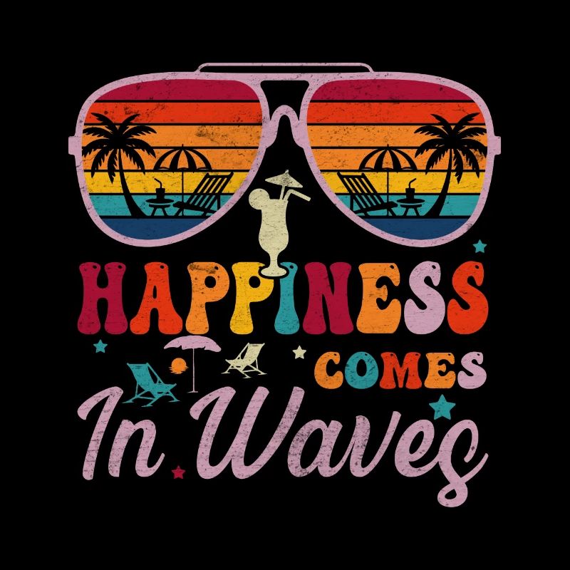 Le bonheur vient par vagues