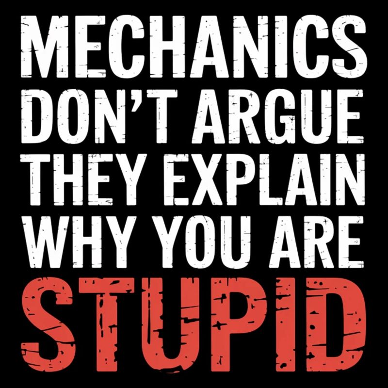Mechanics Explain Why You Are Stupid 5