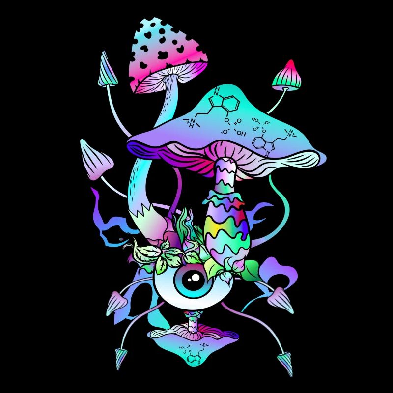 Psytrance Champignons Psychédéliques