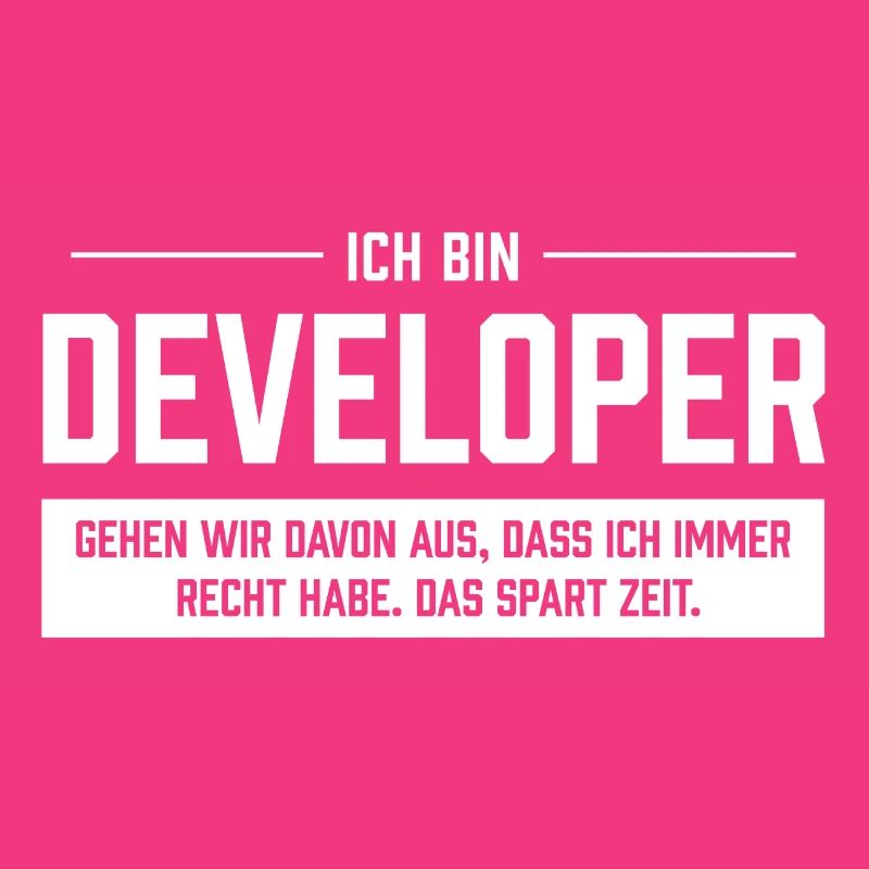 Ich bin Developer
