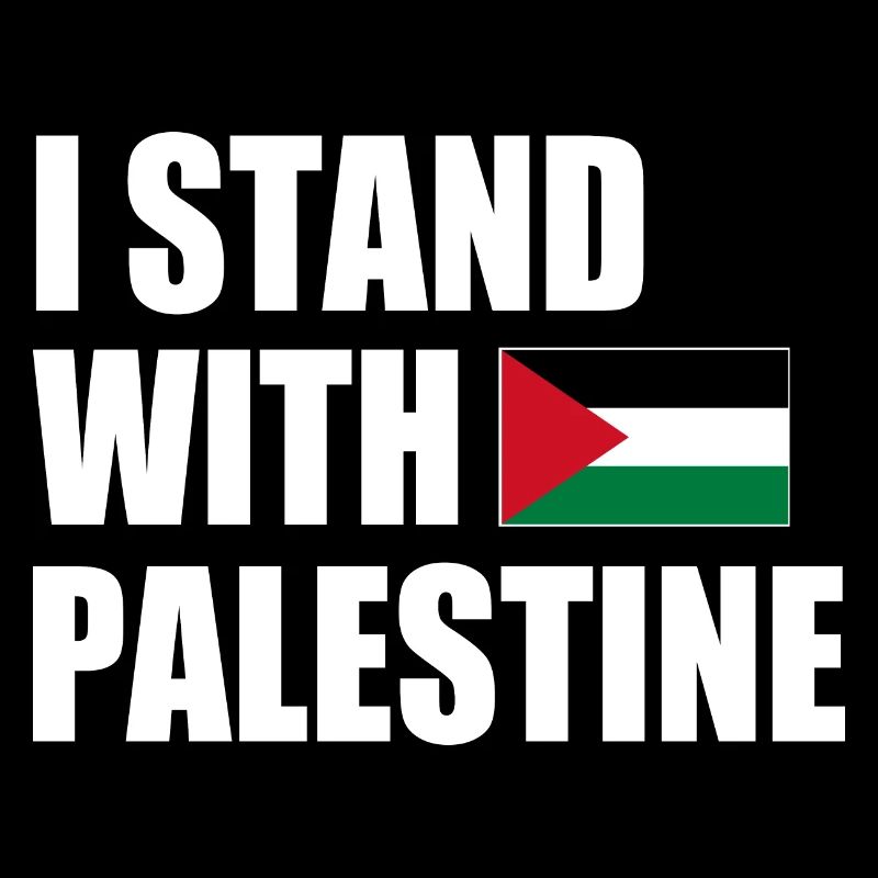 I stand with palestine