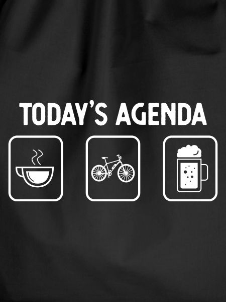 Today's agenda - Beer - E-Bike -