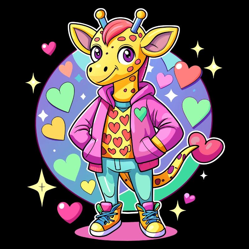 Giraffe Parade: Cool Giraffe