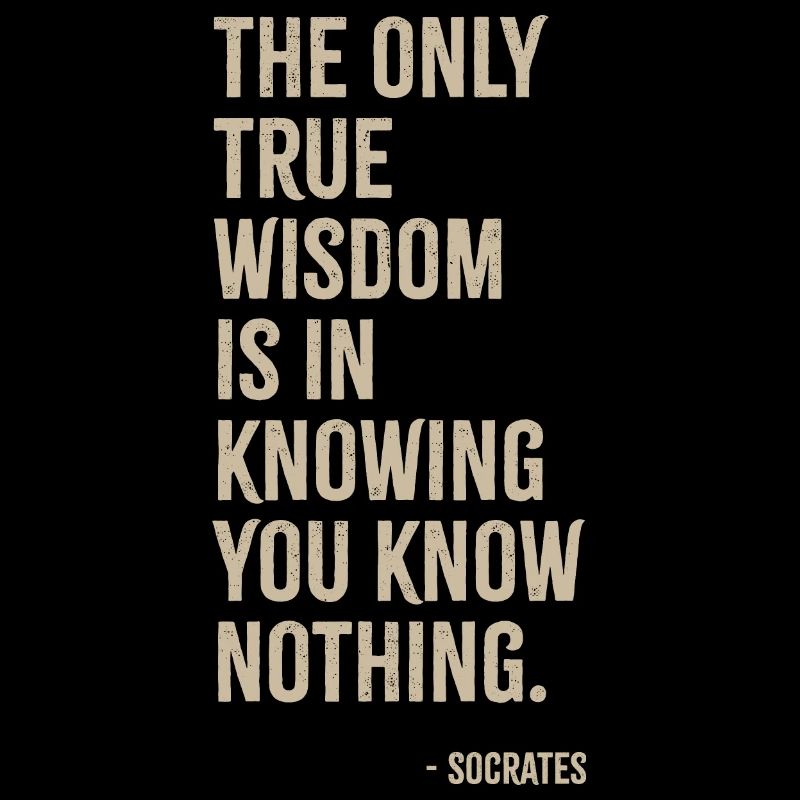 Knowing you know nothing