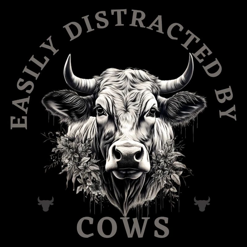 Easily distracted by cows