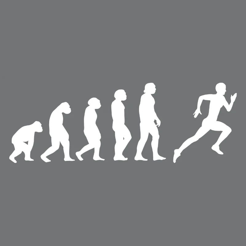 Evolution Marathonläufer