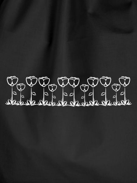 line flowers rose stroke